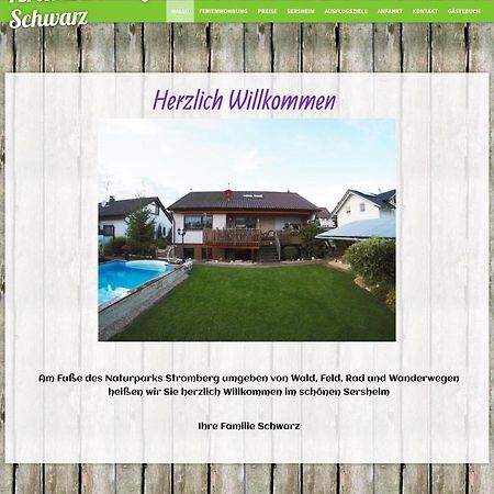 Ferienwohnung Schwarz Sersheim エクステリア 写真